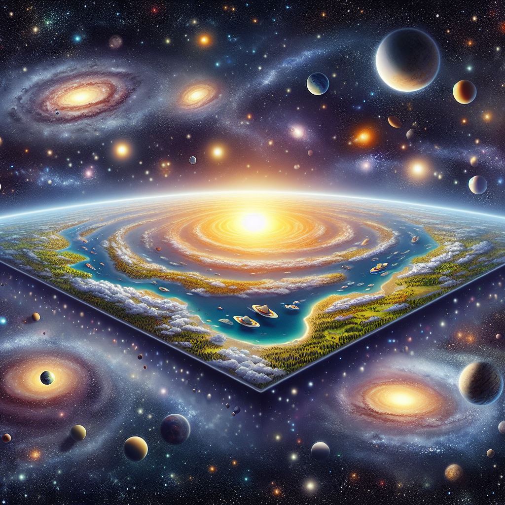 que forma tiene el universo